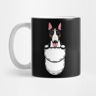 Funny Bull Terrier Pocket Dog Mug